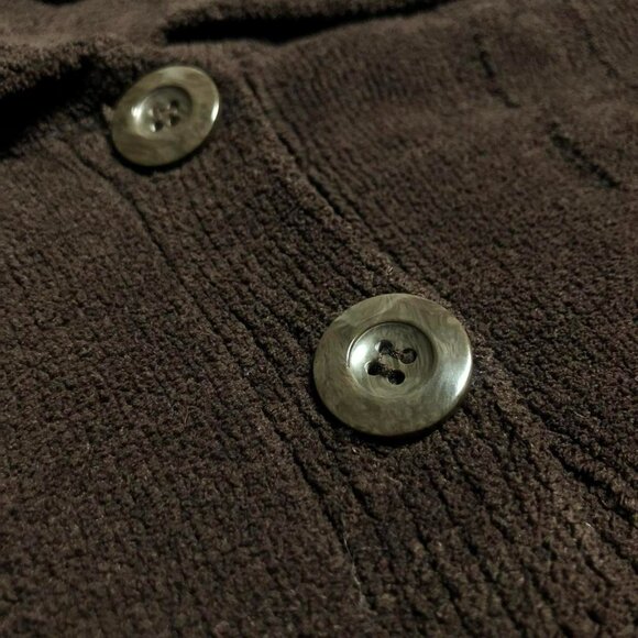 Brown Teddy Babydoll Cardi - Picture 5 of 6